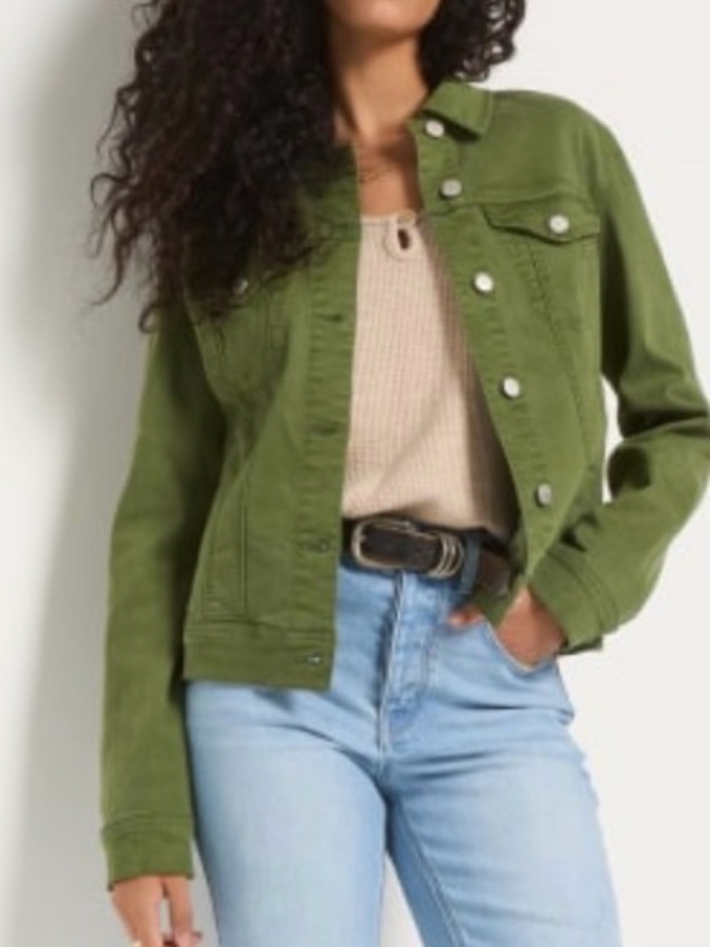 78 & Sunny Valencia Jacket Green Small NWT